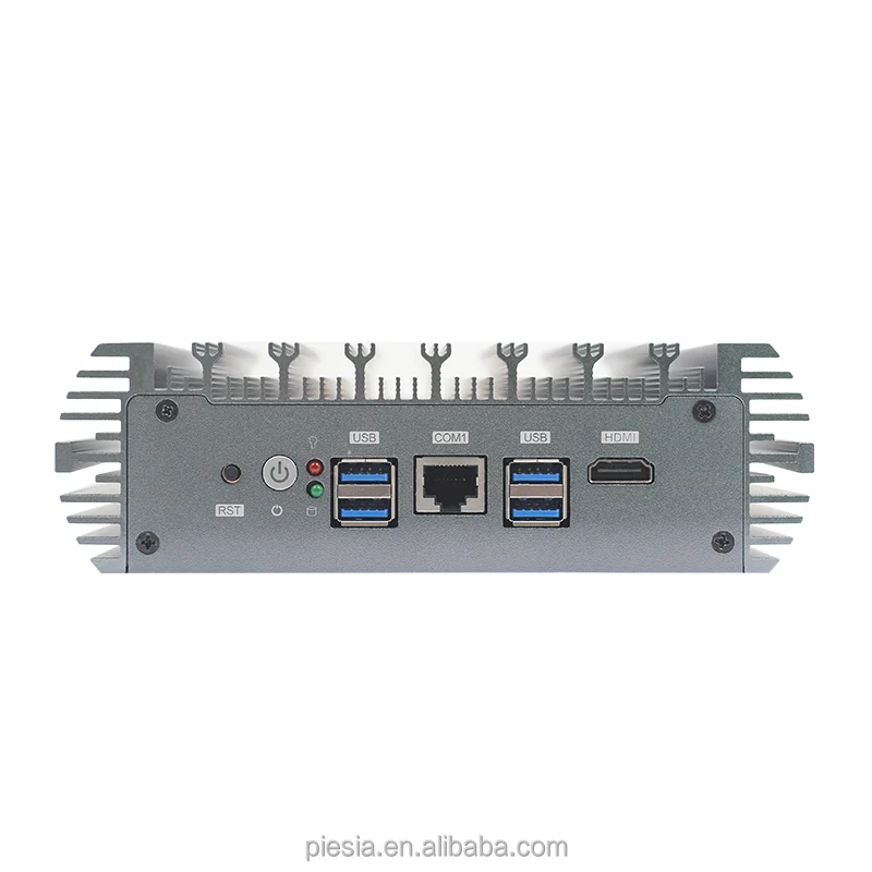 Source 11th Fanless Mini PC Computer Desktop X86 Core i7 1165G7