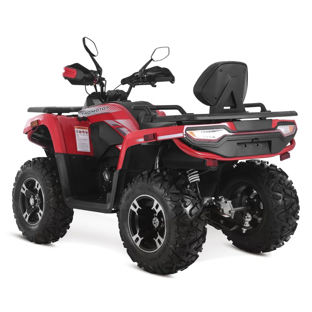 Tao Motor Automatic Chain Drive Gas Fuel Power 4 Wheeler Alloy Rim LED Light Farm ATV 4X4 300cc ATV with EPA EEC T3B ECE