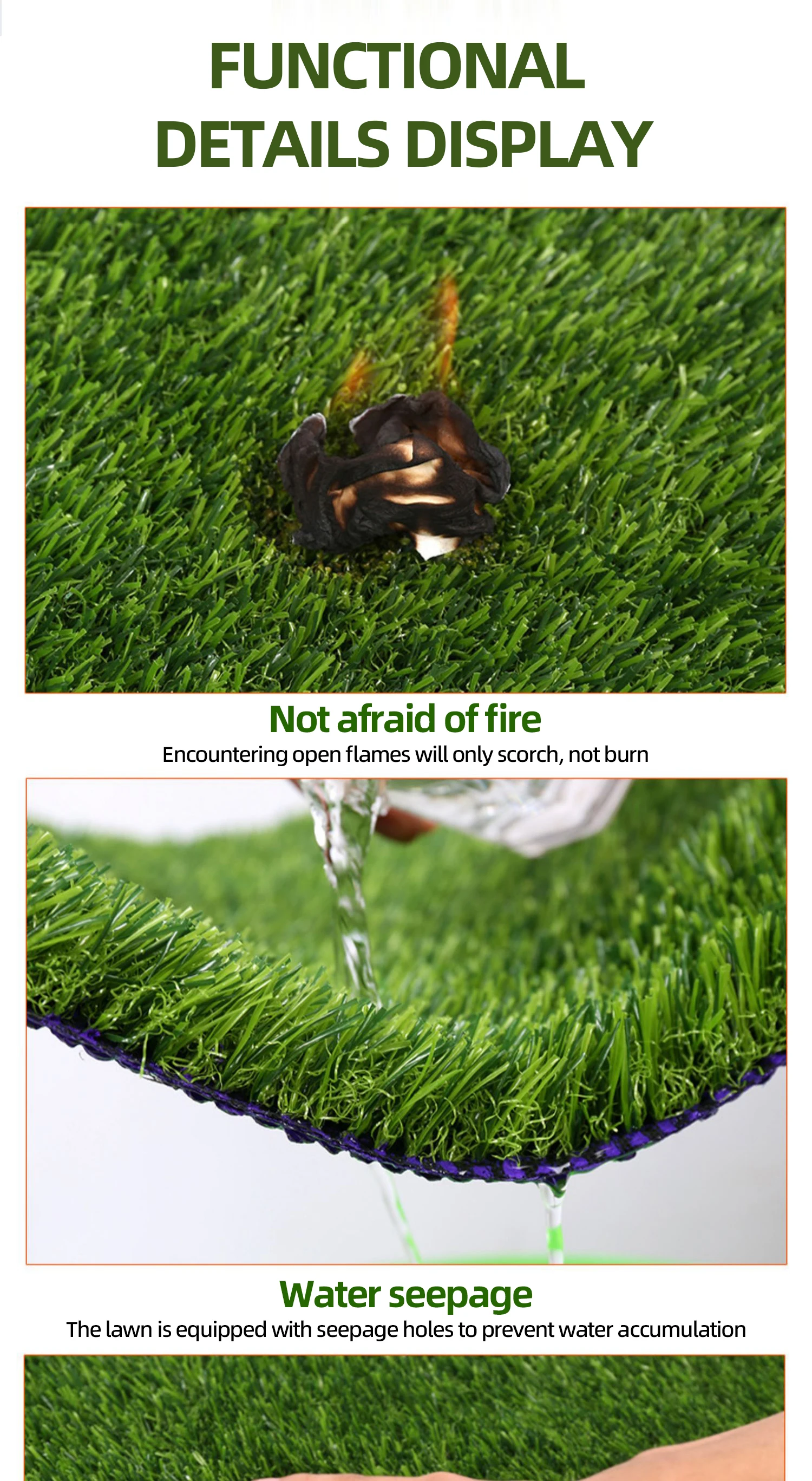 New Model Grass Roll Roof Gazebo Rug Per Square Foot Artificial Turf