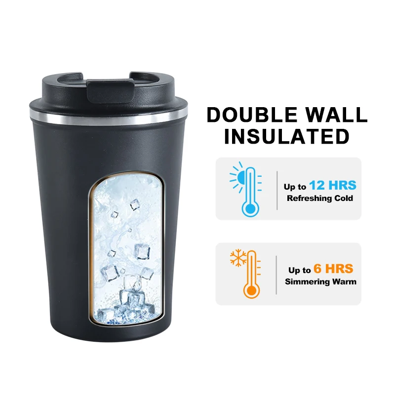 Smart Temperature Sensor Display Water Bottle Electric Led Digital Intelligent Tumbler Coffee Mug Stainless Steel Cup With Lid