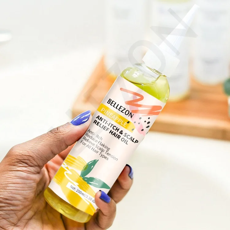 Собственная Марка, натуральное масло для роста волос, лечение сухих поврежденных волос и кожи головы, фирменное лечение кос