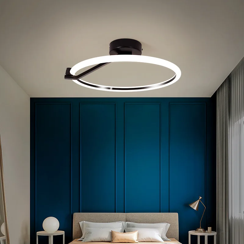 High quality  modern simple led ceiling light decorative bedroom ceiling lamp nordic round led lamp for home