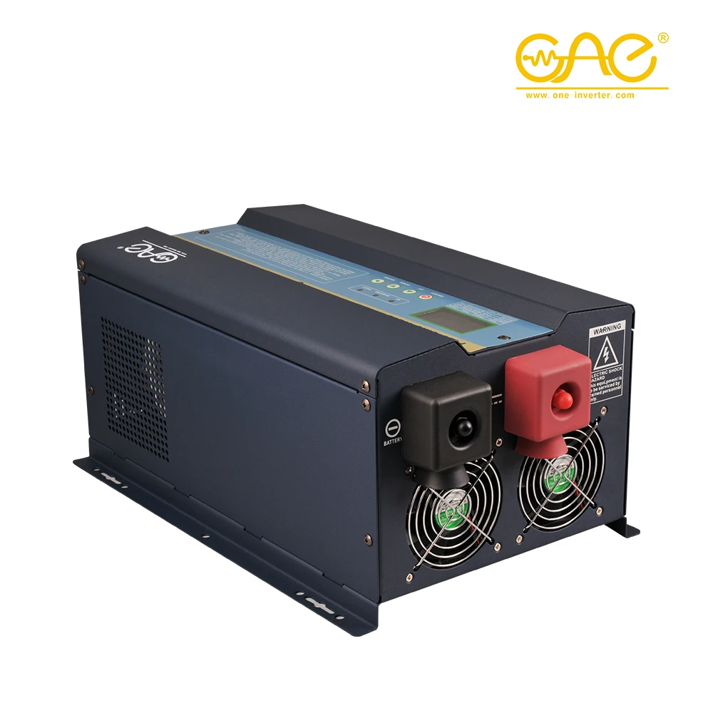 6KW 48V Inverter Inbuilt Mppt Solar Power Inverter Battery Charger with 60a MPPT Hybrid Inverter