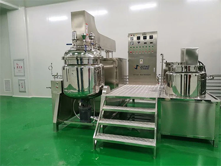 
200 л вакуумный эмульгирующий гомогенизатор миксер машина для производства майонеза и пасты 