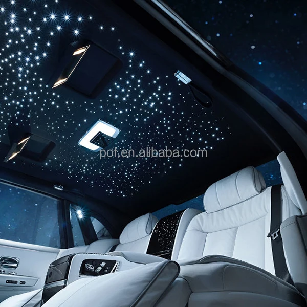 Plastic Optic Fiber Starry Sky Ceiling Car Roof Decoration Led Lighting 45w Led Light Engine