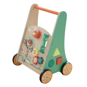 Quality Certifications Strollers Walkers & Carriers Toddler Educational Shapes Paired Wooden Toys for Kids Toddler Boys Girls CE