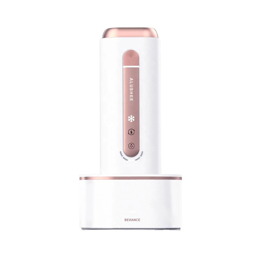 ALUSHEE AP31 Portable Rechargeable Wireless IPL Hair Removal Device Home Use Laser Hair Removal Epilator with Sterilization Lamp
