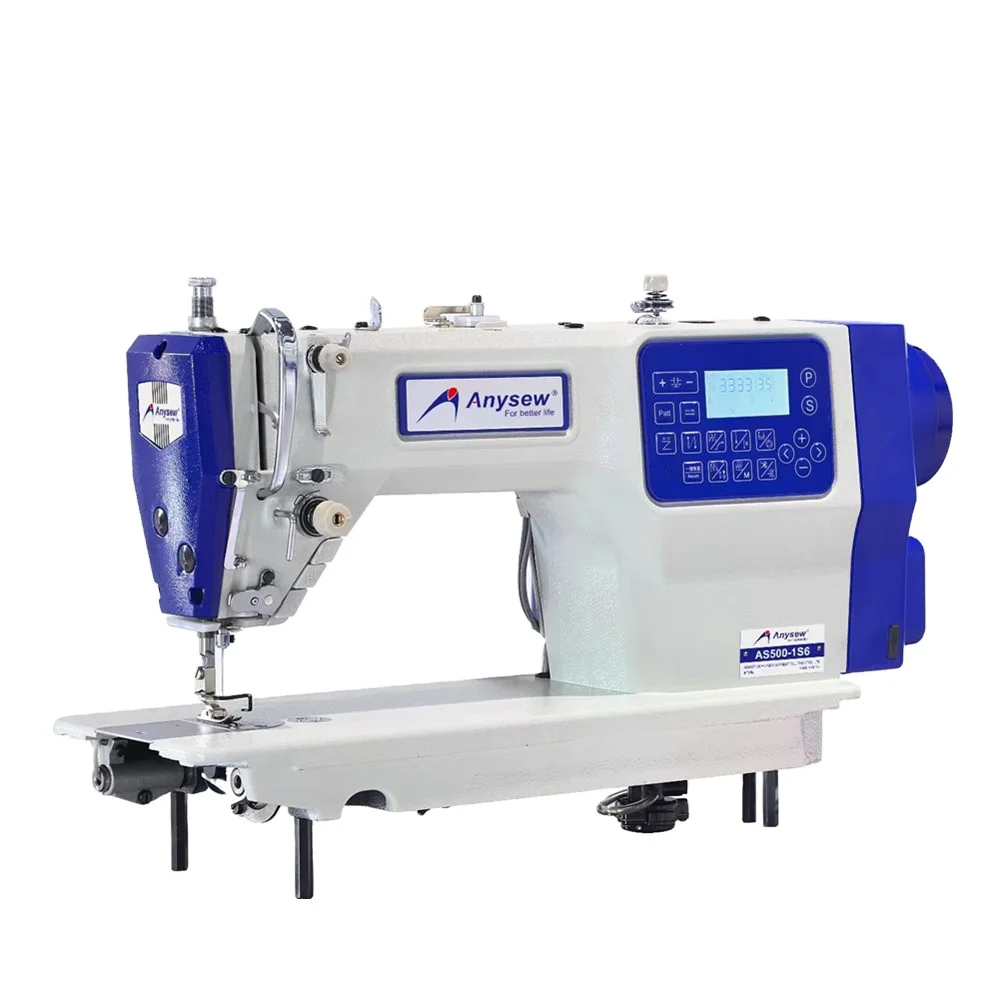 AS500-1S6 Single step motor Direct Drive Automatic industrial lockstitch sewing machine