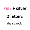 Pink+silver-2 letters