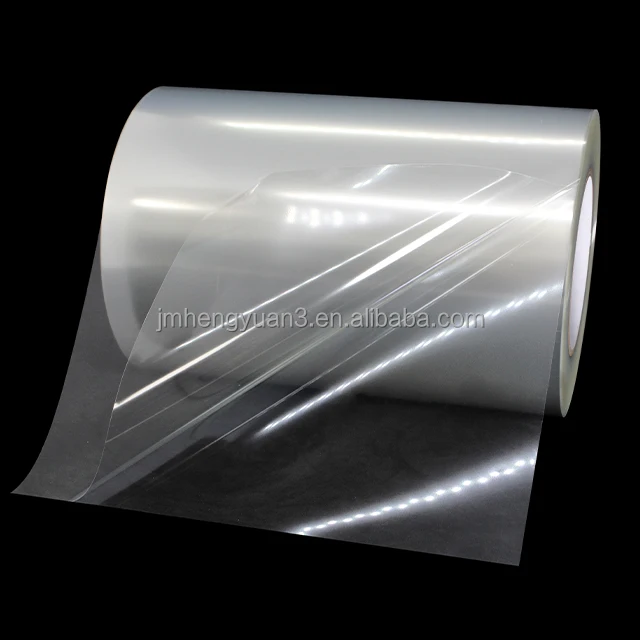 Pp Clear Facestock Transparent Liner Film Self Adhesive Polyethylene Pp ...