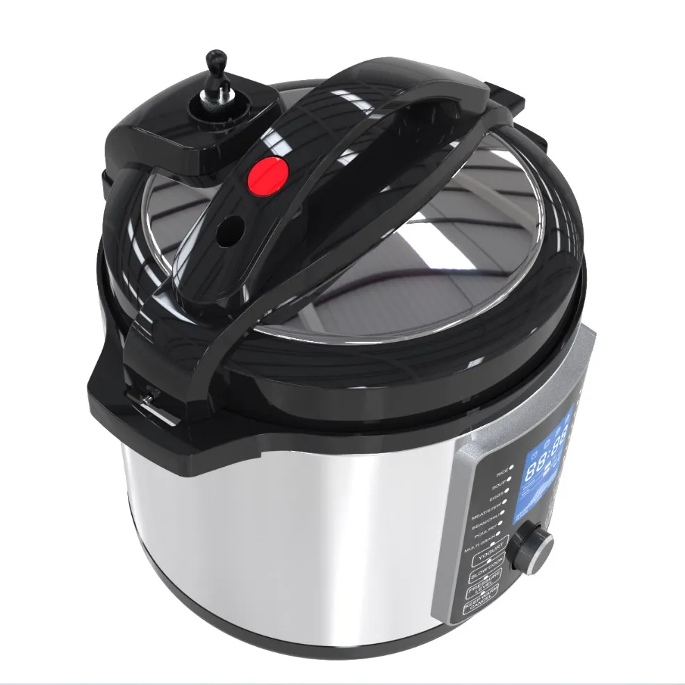 Car Use Multiple Safety Protections 6l Digital Power Pressure Cooker ...