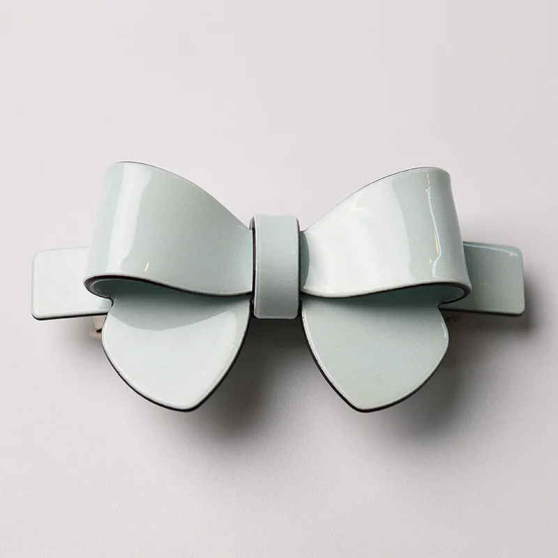 RARA 8,6 см Лидер продаж модные аксессуары для волос корейский милый бант заколка для волос Элегантные ацетатные заколки для волос оптом