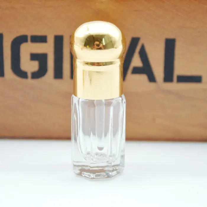 Perfume Oil Oud Glass Bottle 12 ml with Custom logo