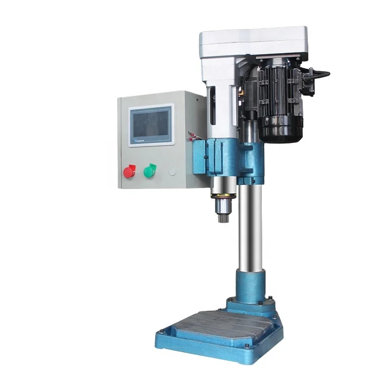 RONGHAO Pillar Drill Bench Mini Machine CNC Drilling Machine 1.1KW Motor Bearing Gear Core Components Automatic Drilling Spindle