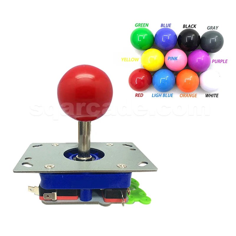 DIY Arcade Joystick Kit Zero Delay USB Controller PC Sanwa Oval Ball Joystick With 30mm Buttons for PC PS 3 for Pandoras Game