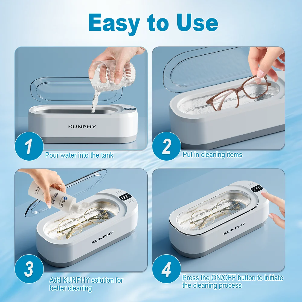 Ultrasonic Cleaner Jewelry Machine Solution Small and Retainers Liquid Basket Glasses 45khz Ultrasonic Cleaner Jewelry Cleaning