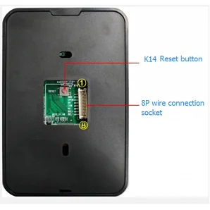 13.56MHz QR Code Access Control Scanner QR Code Non-Keypad Standalone Control Rfid Reader Access Control Systems