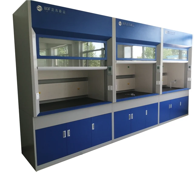 Make In China 2024 Hot Sale Lab Chemical Fume Cupboard acid resistant laboratory furniture for chemistry lab use high quality