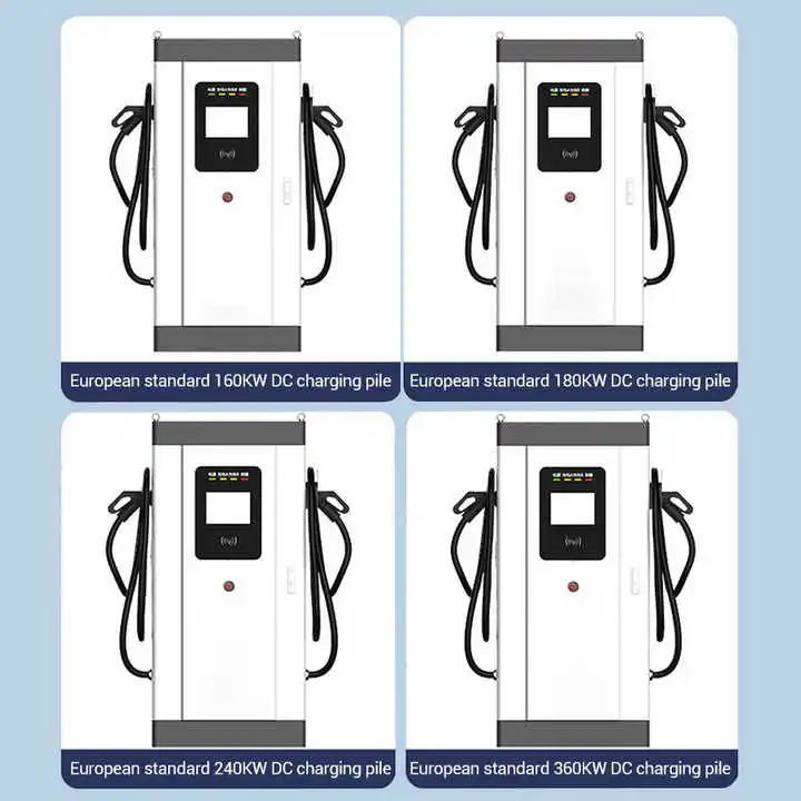 The Best-selling DC Fast Charging Station Is Suitable for Multiple Standards