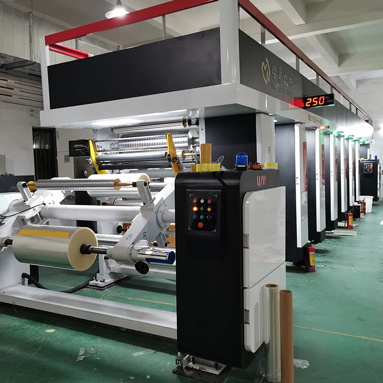 High -speed automatic 10 color ELS rotogravure printing machine