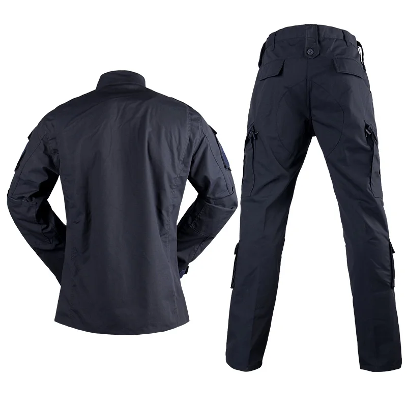 Security Combat ACU Uniform Dark Blue Color