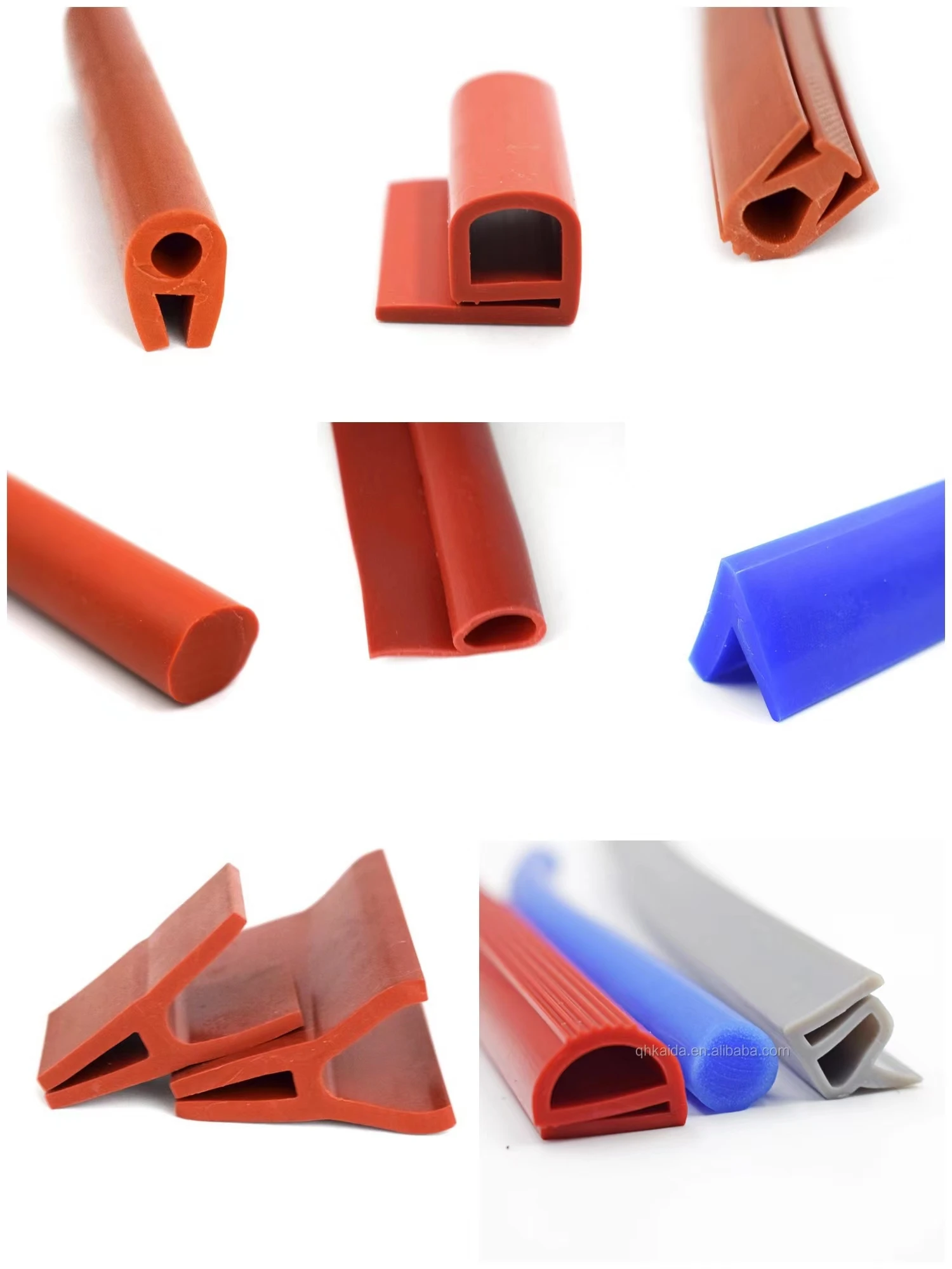 Extrusion Various Shapes High Temperature Oven Rubber Silicone Door