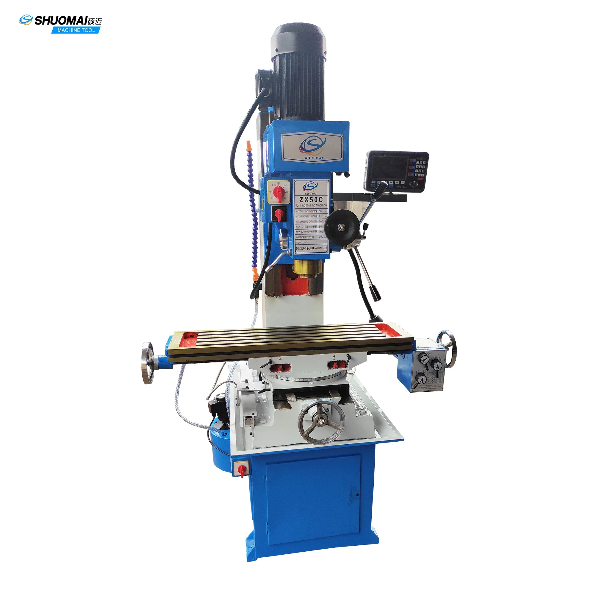 ZX50C Small Vertical Metal Milling Drilling Machine with Auto