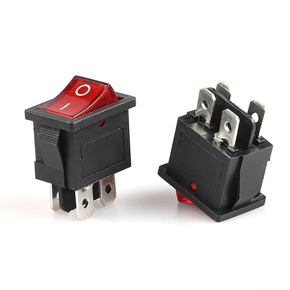 Interruttore Universale Per Manubrio Moto 22 Mm 7/8 Pollici 12 V Pulsante Di Accensionespegnimento Fari Per Motociclette Motociclette Rosso 92254158