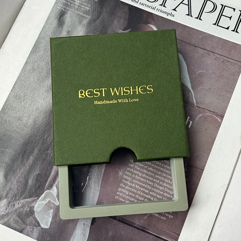 product custom logo luxury gold stamping nail packaging boxes printing personalized design jewelry ring earring product drawer paper box-5