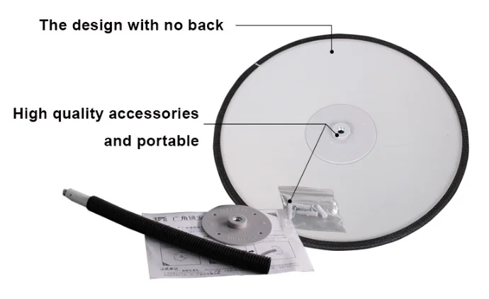 130 Degree Convex Wide Angle Viewing Safety Mirror for Road Bridge Corner