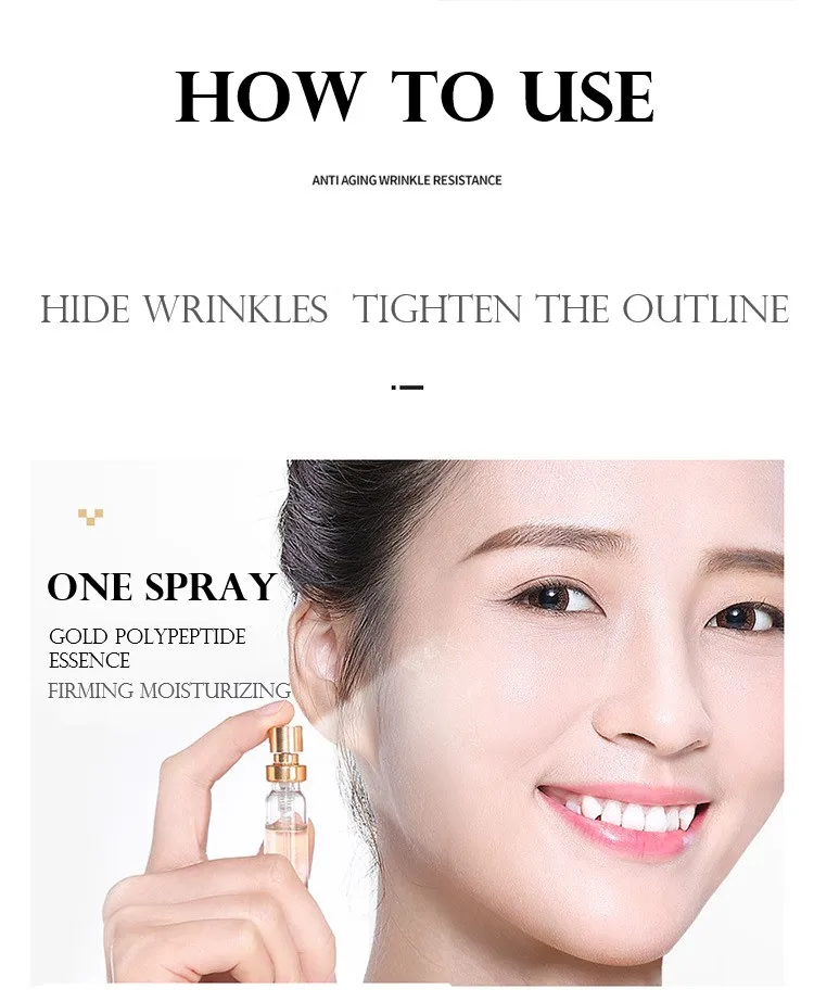 Bingju Gold Collagen Thread Carving Set Golden Protein Line Thread Lift Gold Protein Line Face