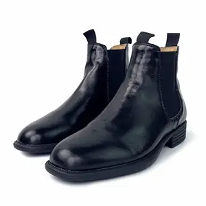 New Arrival Winter Middle Cylinder Ankle Pointed Toe Ladies Socks Metal Crude High Heels Booties for Women Formal Leather Shoes