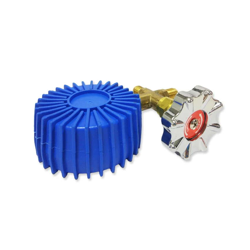 product air conditioner refrigerant r410a r22 r134a r407c ac manifold gauge set with hose-4