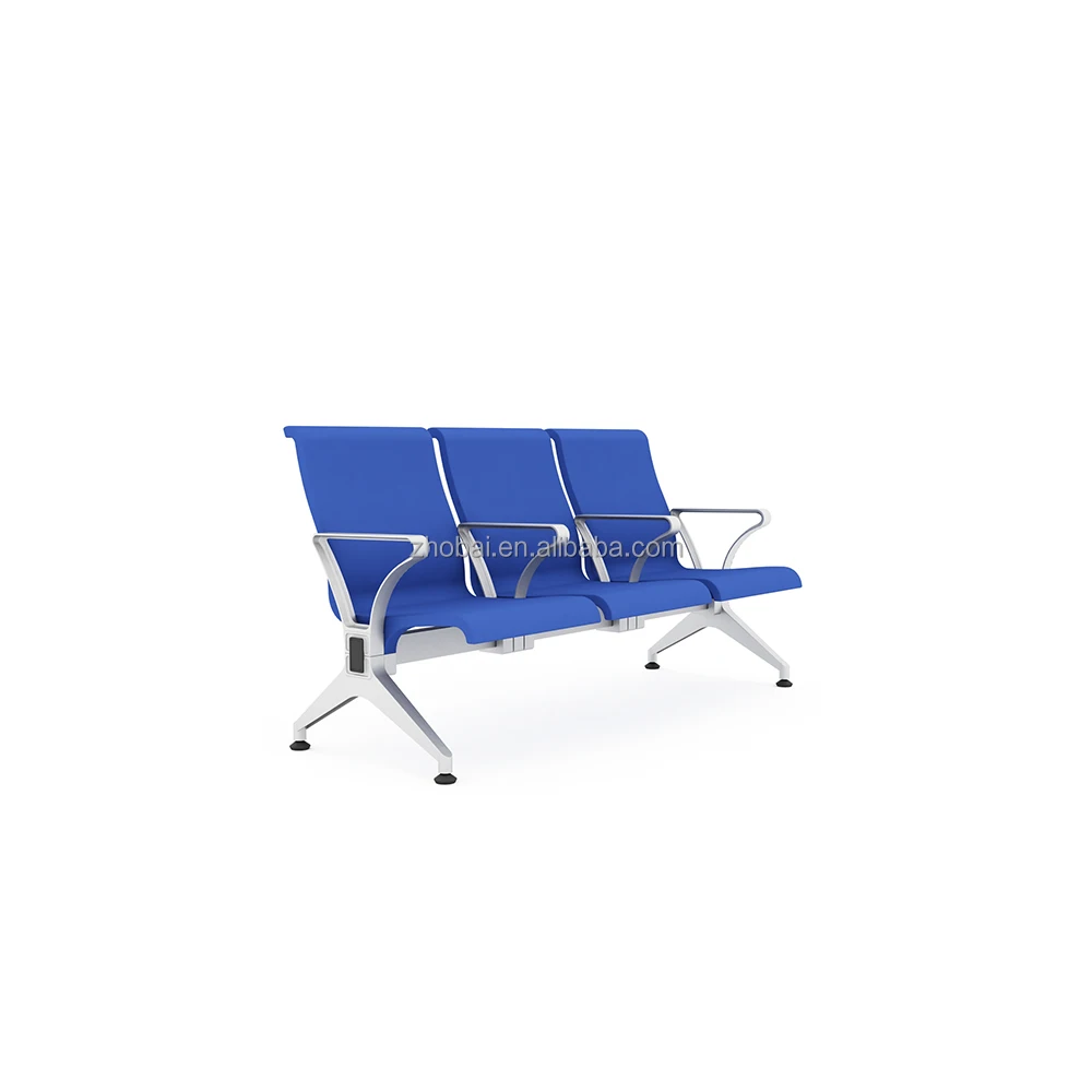 High Quality Customized Modern 1-5 Seat PU Aluminum Alloy Hospital Waiting Chairs 5-Year Warranty for Clinics Dental Schools 5