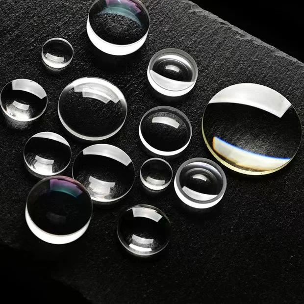 1mm Lens Example Customize Diameter 1mm-200mm BK7 K9 Glass Magnifying Lens