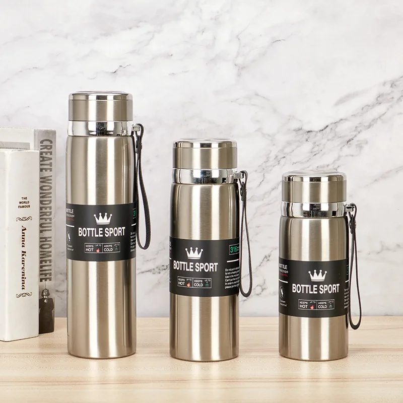 316 Stainless Steel Vacuum Insulated Bottle, Large Capacity