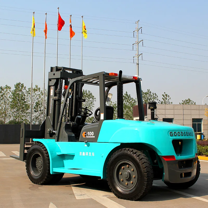 Goodsense Giá nhà máy montacarga carretilla xe nâng 8ton 10ton xe nâng diesel công suất tải lớn 0