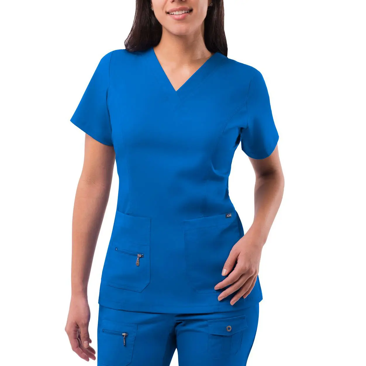 High Waist Hospital Scrubs Doctor Uniforms Nursing Women Scrubs
