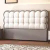 Gray cat paw leather