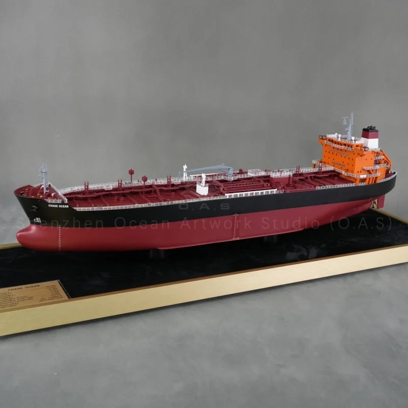 【L】O.A.S Ručně vyráběný model lodě na míru 80 cm CHASE Model ropné nádrže Továrna na modely jako suvenýry a dárky
