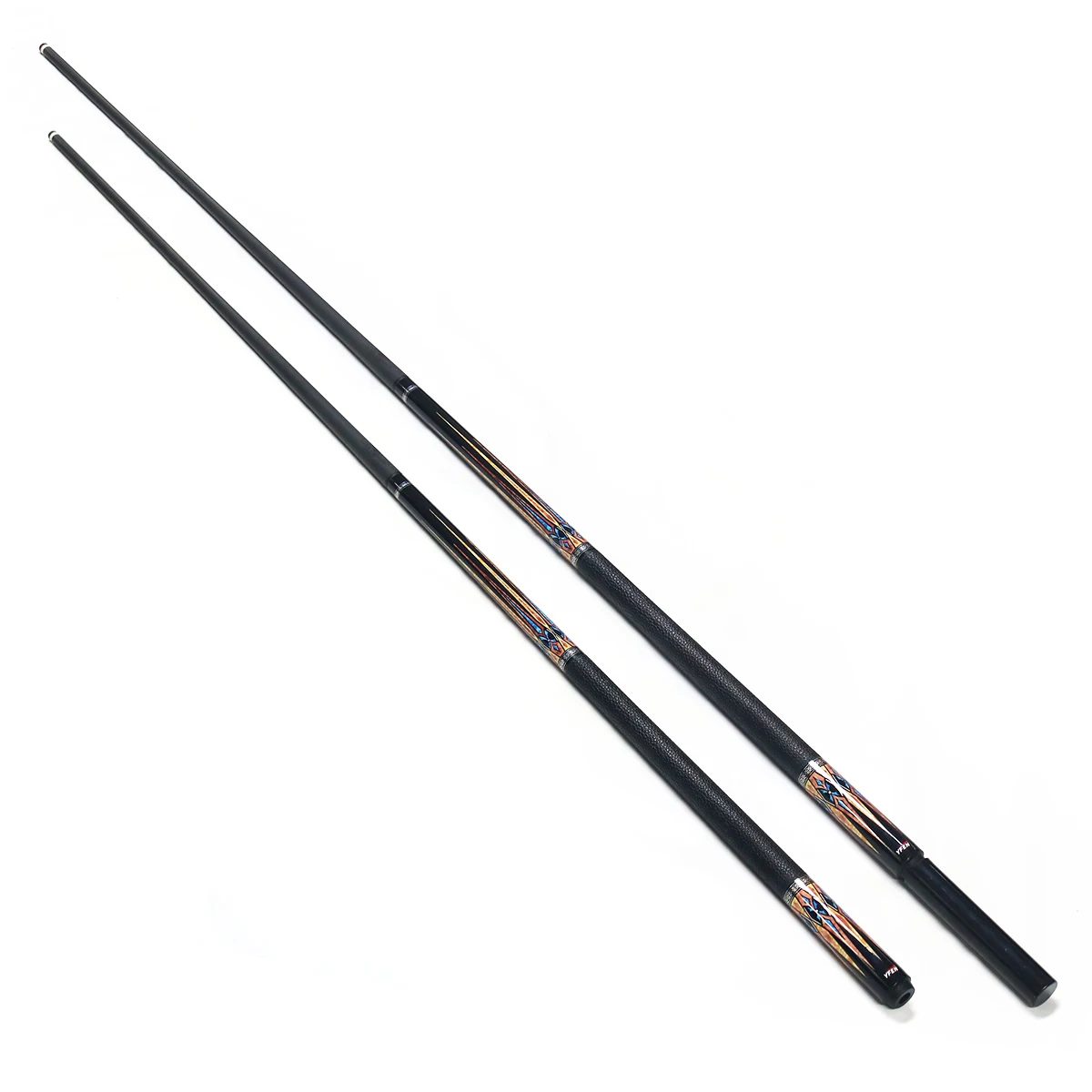 YFEN 1/2-PC Pool Cue - Full Carbon Fiber Shaft & Extensions