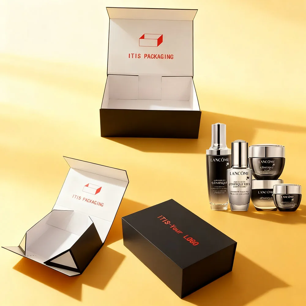 Custom Logo Paper Folding Boxes - Wholesale Gift Packaging - Multi-Size Options