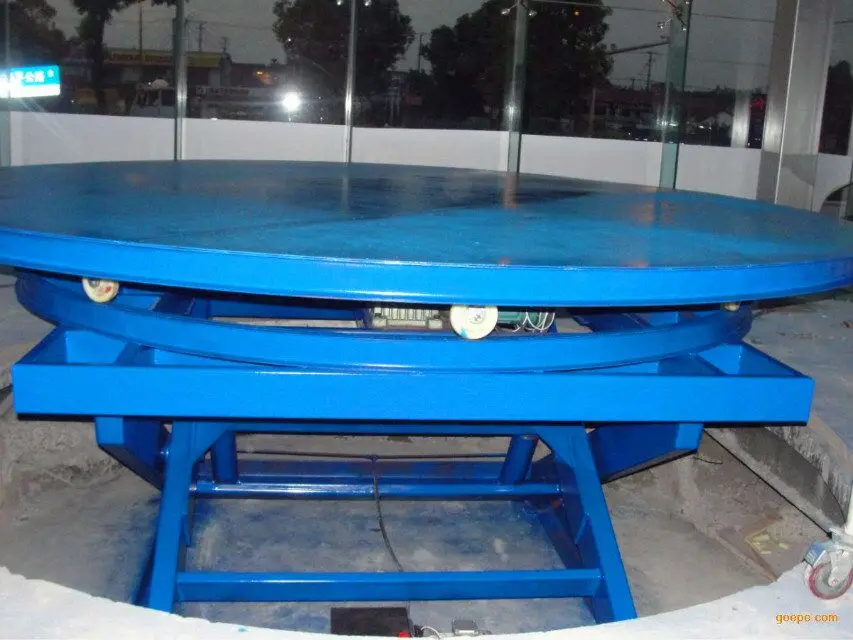 Fully Customized Fixed Tape Rational Scaffolding Scissor Hydraulic Stage Lift Concert Stage Rotating Table Lift