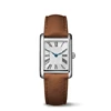 Silver case white dial