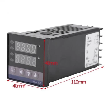 REX-C100 RKC type 100-240V multiple input signals PID intelligent temperature controller OEM