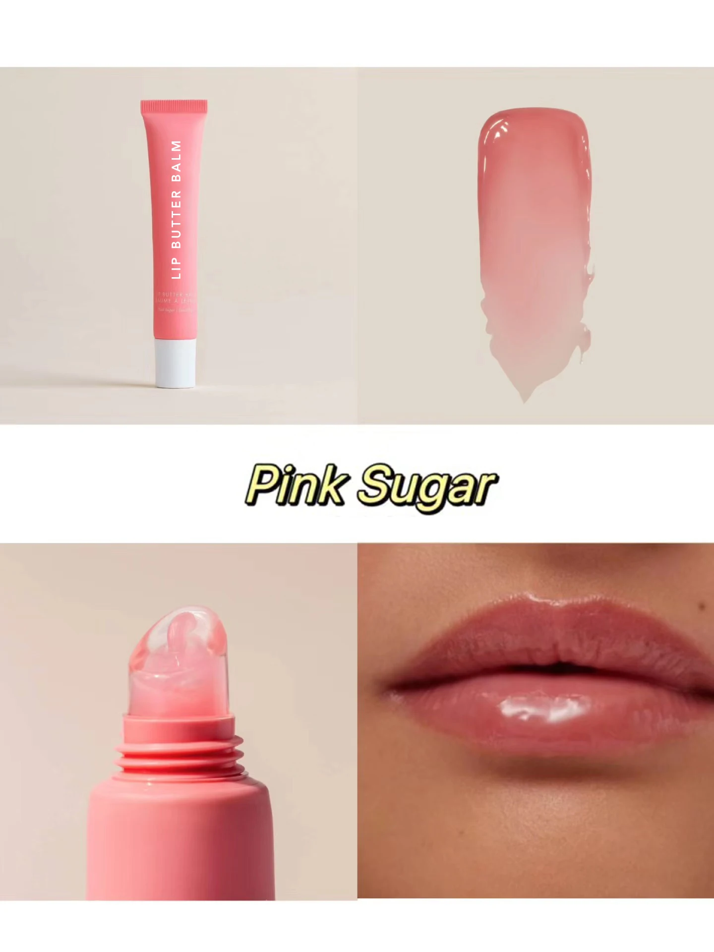 Wholesale Make up Lip Gloss Custom Lip Butter Balm Hydrating Tinted Lip Balm Private Label