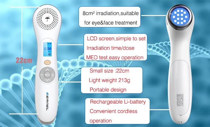 Powerful 308nm UVB LED Phototherapy for Vitiligo & Psoriasis