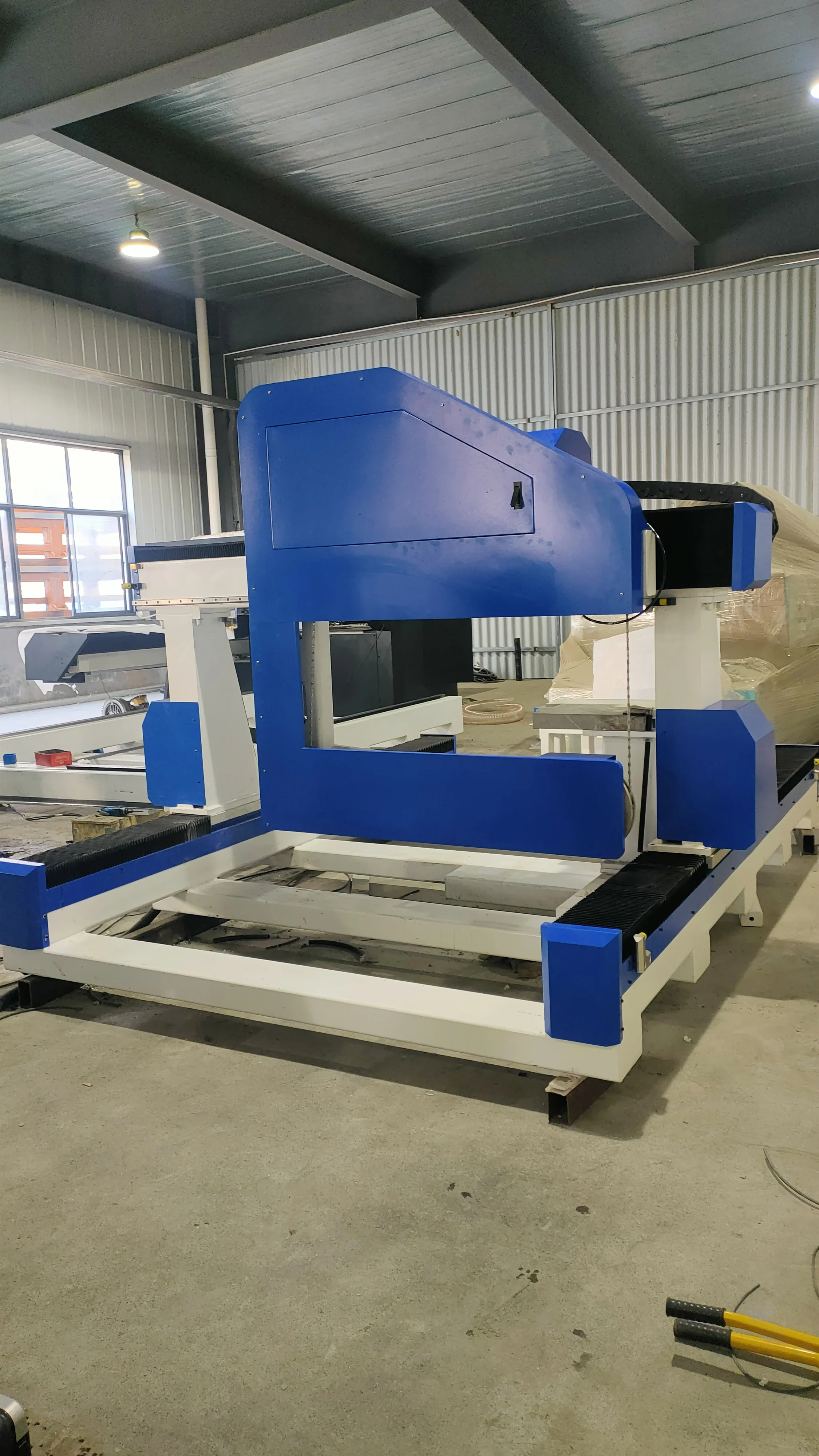 Twelve Years Factory Cnc Wire Saw Machine Manufacturer Stone Tombstone Monument Cutting Shape Cross Shape Shaped Rope Cutting