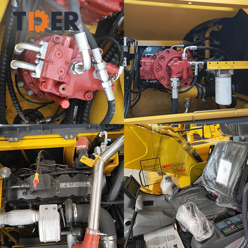 TDER Big Mining Excavator 21 Ton 22 Ton 24 Ton 30 Ton 36 Ton 40 Ton 48.5 50 Ton 52 Ton 80 Ton 100 Ton 110 Ton 135 Ton Excavator