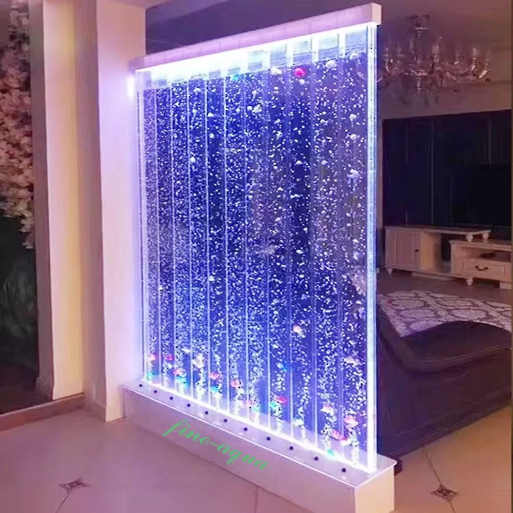 Wholesale Room Decoration and Partitions with Bubble Walls and LED Lights for Hotel and Restaurant Partitions